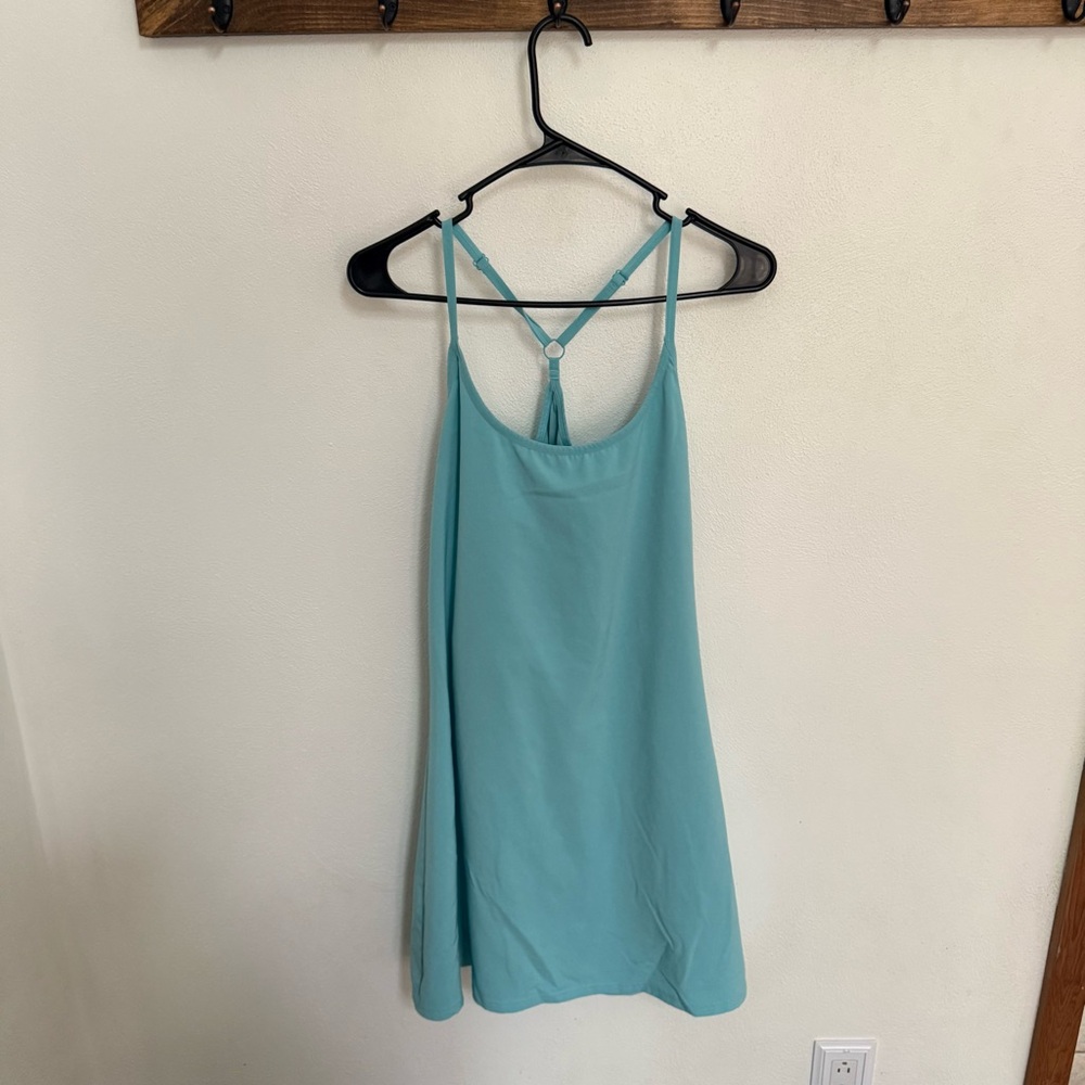 Max Studio Performance Turquoise Athletic Racerba… - image 1